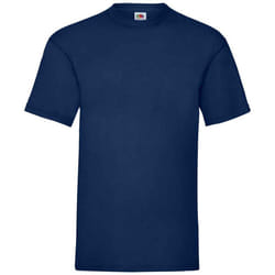 Fruit of the Loom Mens Valueweight T-Shirt - XXL, Navy
