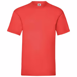 Fruit of the Loom Mens Valueweight T-Shirt - L, Red