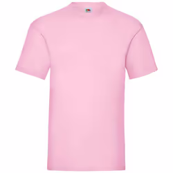 Fruit of the Loom Mens Valueweight T-Shirt - M, Light Pink