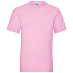 Fruit of the Loom Mens Valueweight T-Shirt - M, Light Pink