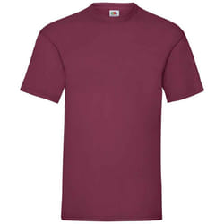 Fruit of the Loom Mens Valueweight T-Shirt - L, Burgundy