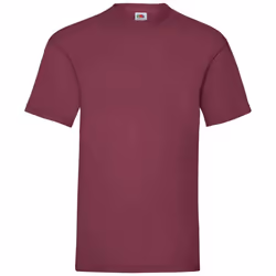 Fruit of the Loom Mens Valueweight T-Shirt - M, Burgundy