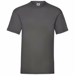 Fruit of the Loom Mens Valueweight T-Shirt - M, Light Graphite