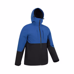 Mountain Warehouse Mens Elements Windproof Soft Shell Jacket - XL, Blue