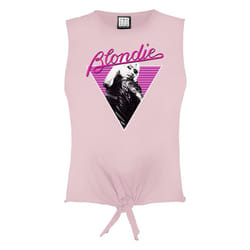 Amplified Womens/Ladies Blondie Sleeveless Crop Top - M, Pink 182