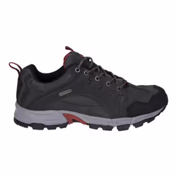 Hi-Tec Mens Auckland Lite Suede Walking Shoes - 9 UK, Graphite Grey/Dark Red