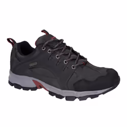 Hi-Tec Mens Auckland Lite Suede Walking Shoes - 11 UK, Graphite Grey/Dark Red