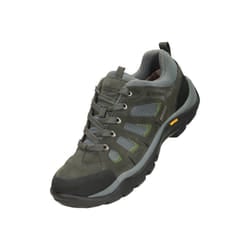Mountain Warehouse Mens Field Extreme Suede Waterproof Walking Shoes - 7.5 UK, Grey