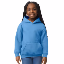 Gildan Childrens/Kids Heavy Blend Hooded Sweatshirt - 9-10 Years, Carolina Blue