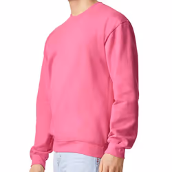 Gildan Mens Softstyle Midweight Sweatshirt - XL, Pink Lemonade