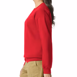 Gildan Mens Softstyle Midweight Sweatshirt - M, Red