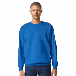 Gildan Mens Softstyle Midweight Sweatshirt - M, Royal Blue
