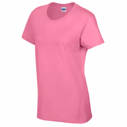Gildan Womens/Ladies Heavy Cotton Heavy Blend T-Shirt - 3XL, Azalea