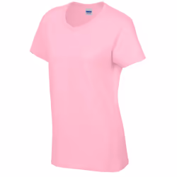 Gildan Womens/Ladies Heavy Cotton Heavy Blend T-Shirt - 3XL, Light Pink