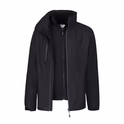 Regatta Professional Mens 3 in 1 Waterproof Jacket - L, Black