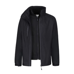 Regatta Professional Mens 3 in 1 Waterproof Jacket - L, Black