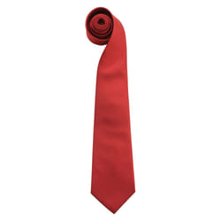 Premier Mens Colours Fashion Tie - One Size, Burgundy