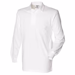 Front Row Mens Original Rugby Shirt - M, White
