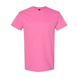 Gildan Mens Heavy Cotton T-Shirt - L, Azalea