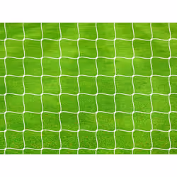 Precision Pro Braided Football Net (Pack of 2) - 6ft x 12ft, White