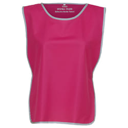 Yoko Unisex Adult Hi-Vis Reflective Detail Tabard - L-XL, Raspberry