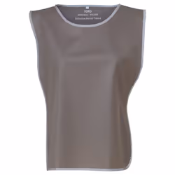 Yoko Unisex Adult Hi-Vis Reflective Detail Tabard - S-M, Grey