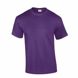 Gildan Mens Ultra Cotton T-Shirt - L, Purple