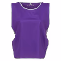 Yoko Childrens/Kids Hi-Vis Reflective Detail Tabard - Children, Purple