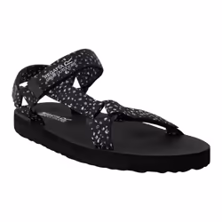 Regatta Womens/Ladies Lady Vendeavour Polka Dot Sandals - 6 UK, Black/White