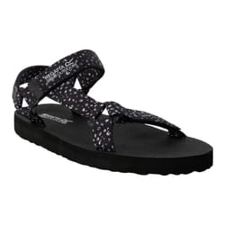 Regatta Womens/Ladies Lady Vendeavour Polka Dot Sandals - 6 UK, Black/White