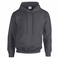 Gildan Mens Hoodie - 3XL, Charcoal