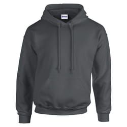 Gildan Mens Hoodie - 3XL, Charcoal