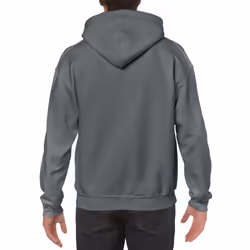 Gildan Mens Hoodie - 3XL, Charcoal