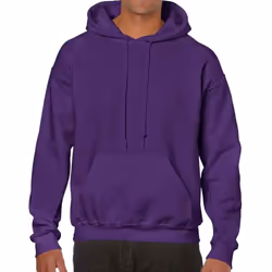 Gildan Mens Hoodie - XL, Purple