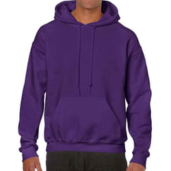 Gildan Mens Hoodie - XL, Purple