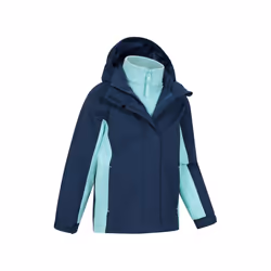 Mountain Warehouse Childrens/Kids Lightning 3 in 1 Waterproof Jacket - 3-4 Years, Blue