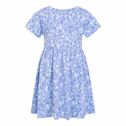 Mountain Warehouse Childrens/Kids Essentials Lora Floral Casual Dress - 2-3 Years, Blue