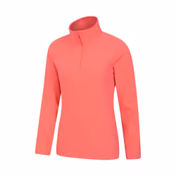Mountain Warehouse Womens/Ladies Camber II Fleece Top - XS, Bright Pink
