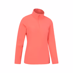 Mountain Warehouse Womens/Ladies Camber II Fleece Top - XS, Bright Pink