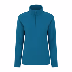 Mountain Warehouse Womens/Ladies Camber II Fleece Top - XS, Dark Teal