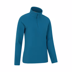 Mountain Warehouse Womens/Ladies Camber II Fleece Top - XS, Dark Teal