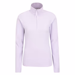 Mountain Warehouse Womens/Ladies Camber II Fleece Top - S, Purple