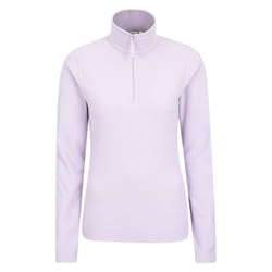 Mountain Warehouse Womens/Ladies Camber II Fleece Top - S, Purple