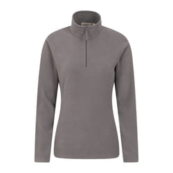 Mountain Warehouse Womens/Ladies Camber II Fleece Top - XS, Dark Grey