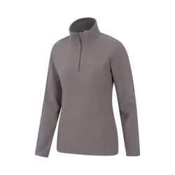 Mountain Warehouse Womens/Ladies Camber II Fleece Top - XXL, Dark Grey