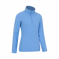 Mountain Warehouse Womens/Ladies Camber II Fleece Top - XS, Bright Blue