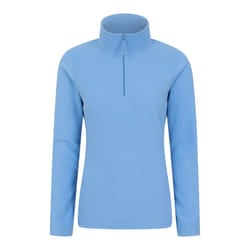 Mountain Warehouse Womens/Ladies Camber II Fleece Top - XXL, Bright Blue