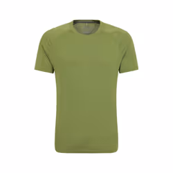 Mountain Warehouse Mens Quick Dry T-Shirt - XS, Green