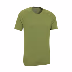 Mountain Warehouse Mens Quick Dry T-Shirt - XS, Green