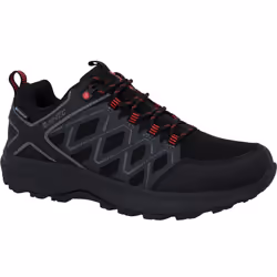 Hi-Tec Mens Diamonde Low Walking Shoes - 9 UK, Black/Castle Rock